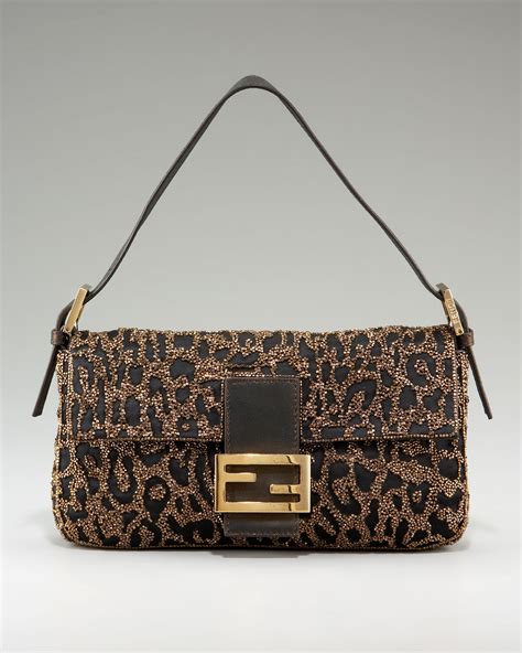 embroidered fendi baguette